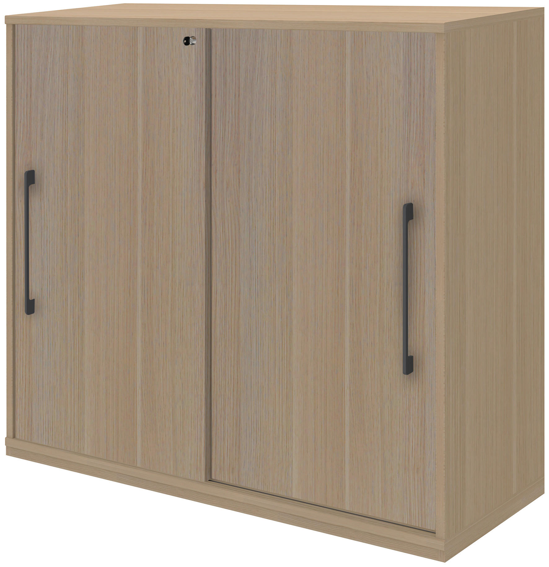 HIGHBOARD  in 120/111,7/43 cm  - Eichefarben/Anthrazit, Design, Holzwerkstoff/Metall (120/111,7/43cm)