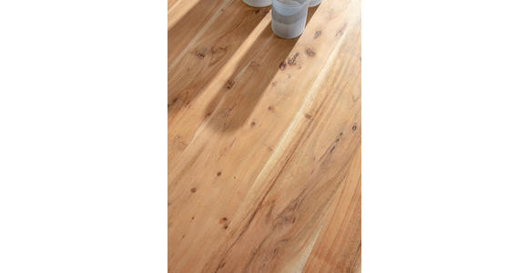 TISCHPLATTE      - Akaziefarben, Design, Holz (220/100/5cm) - Landscape