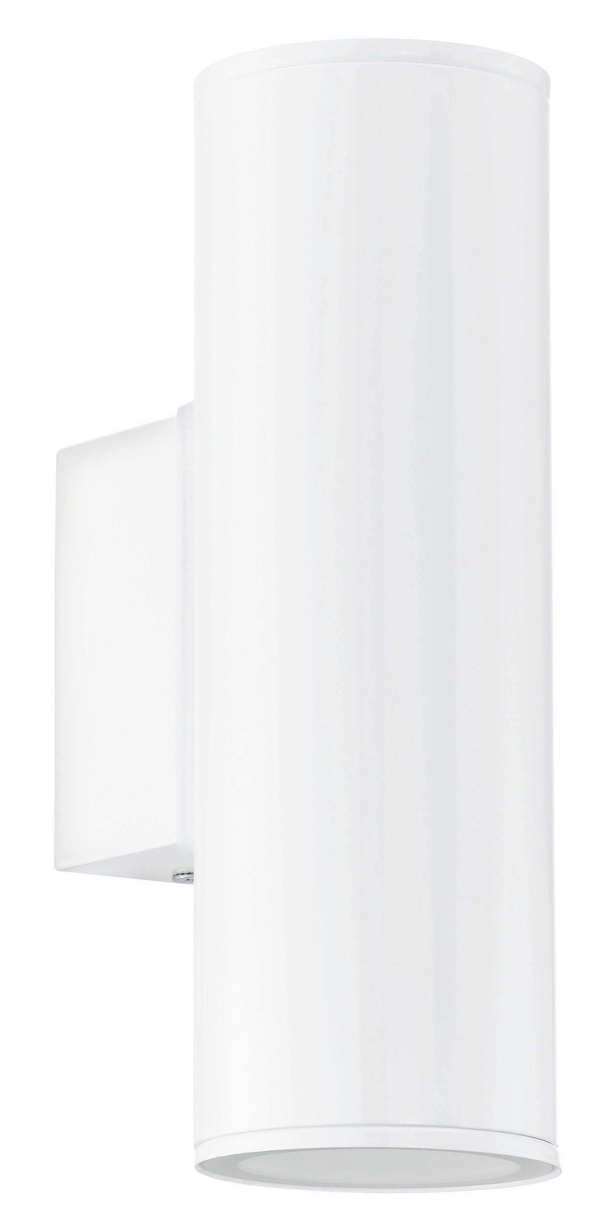 AUßENWANDLEUCHTE 9,5/20 cm   - Weiß, Design, Metall (9,5/20cm) - Eglo