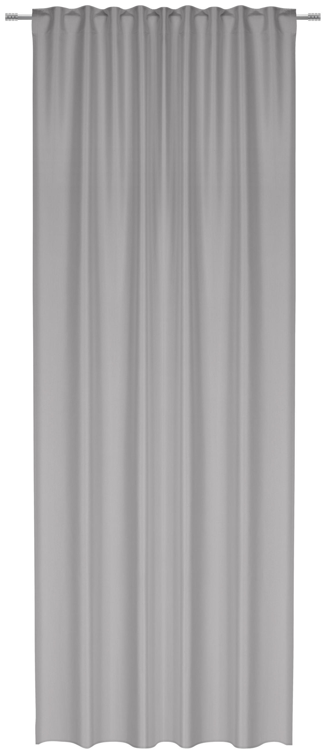 HOTOVÝ ZÁVES, zatemnenie, 140/300 cm - grafitová, Basics, textil (140/300cm) - Esposa