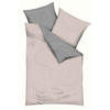 POSTELJNINA JARO 140/200 cm saten siva, roza  - roza/siva, Design, tekstil (140/200cm) - Kaeppel