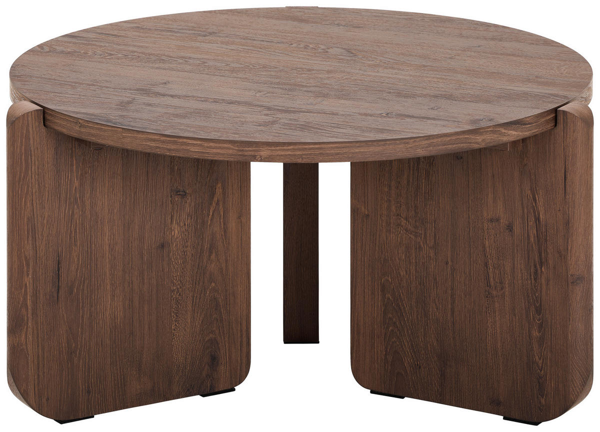 COUCHTISCH in Holzwerkstoff 83/83/40 cm  - Braun, Design, Holzwerkstoff (83/83/40cm) - Livetastic