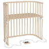 BEISTELLBETT 96/54/96,50 cm  - Beige, Basics, Holz (96/54/96,50cm) - Babybay