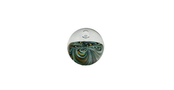 DEKOKUGEL - Klar/Grün, Basics, Glas (8cm) - Ambia Home