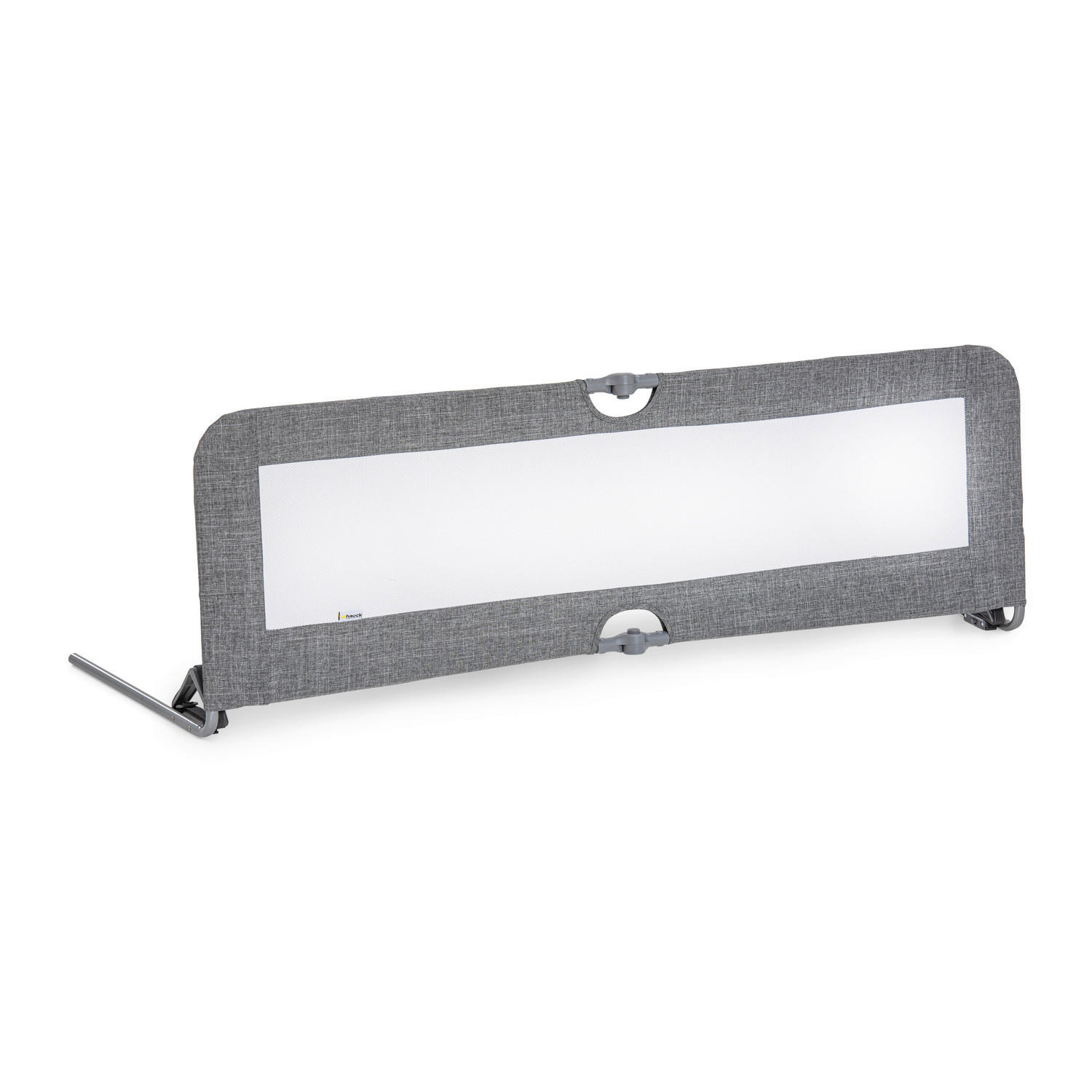 BETTSCHUTZGITTER Sleep N Safe Plus XL 150/50/44 cm  - Grau, Basics, Textil (150/50/44cm) - Hauck