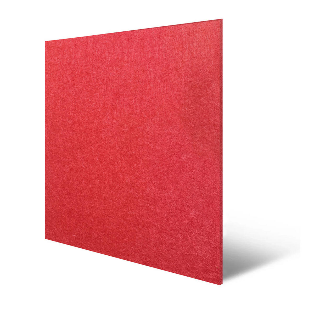AKUSTIKPANEEL Modular Wall System rPet 52/52/0.6 cm  - Rot, KONVENTIONELL, Kunststoff (52/52/0.6cm) - Jangal