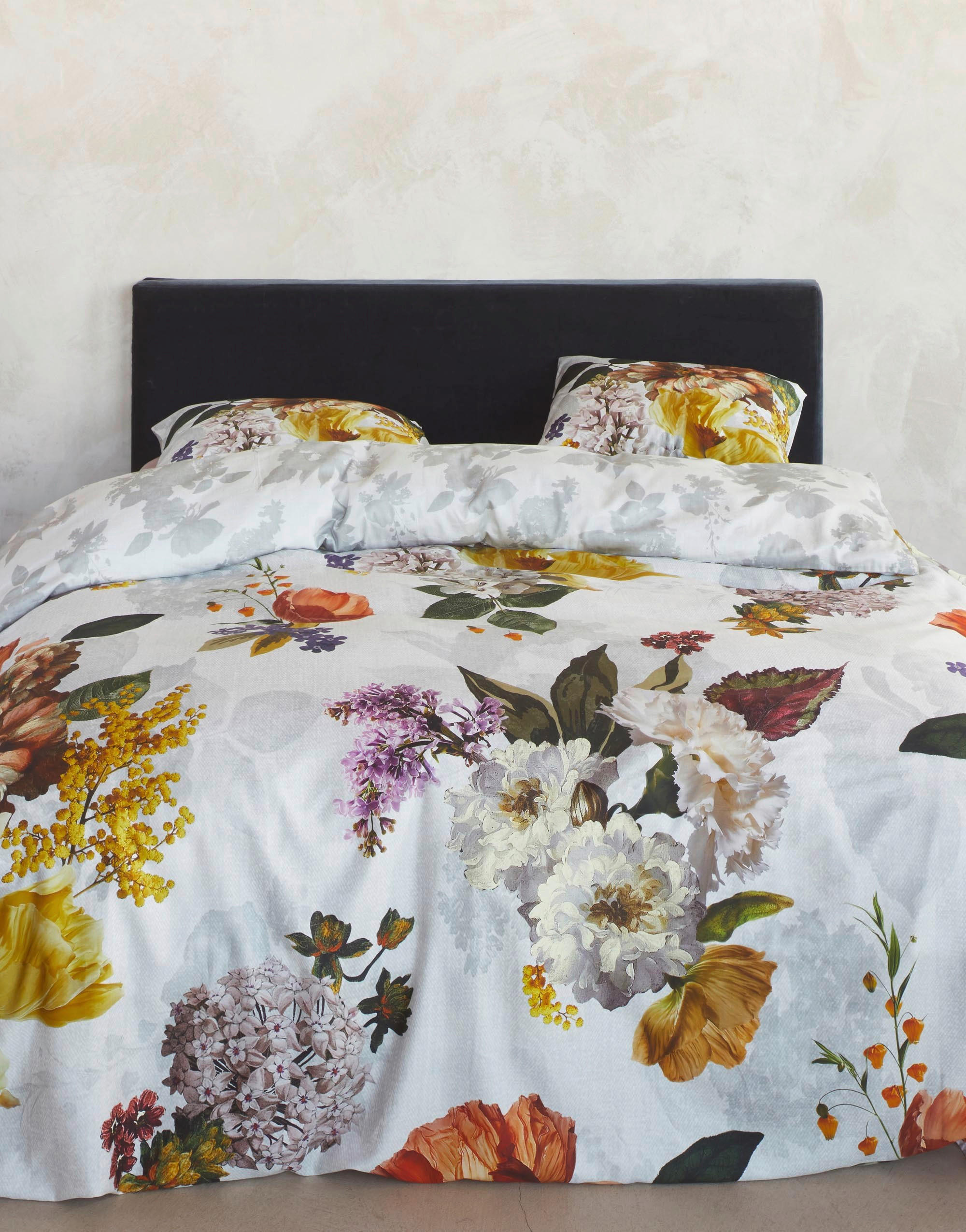 WENDEBETTWÄSCHE 155/220 cm Lana Satin  - KONVENTIONELL, Textil (155/220cm) - Essenza