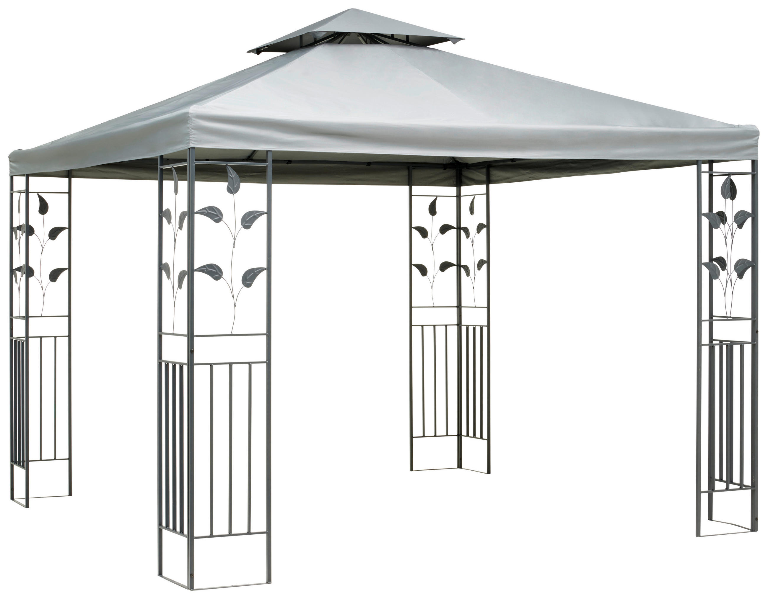 Pavillon Manila 297x297 cm, Regenabweisend und Rostfrei