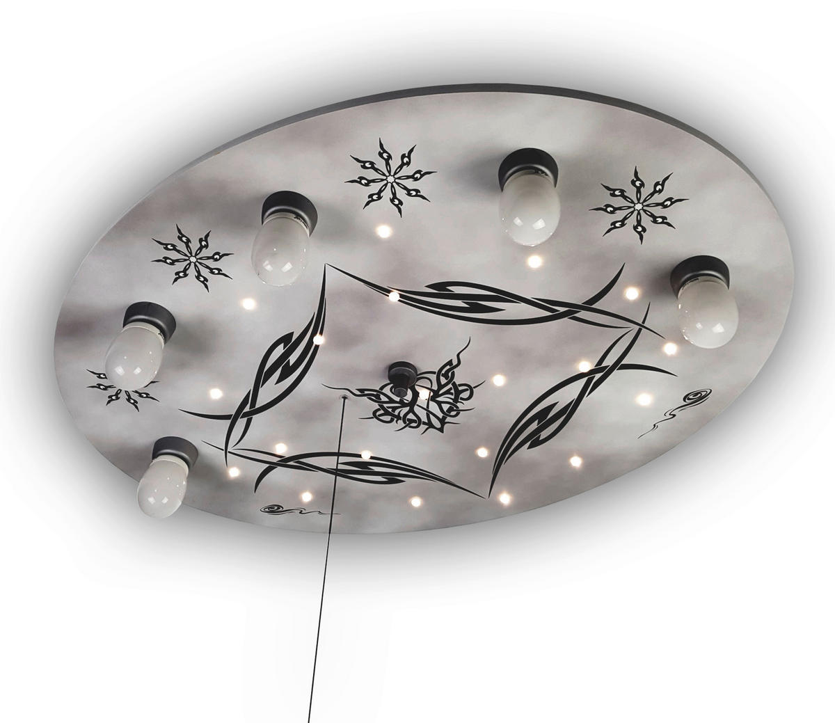 KINDERDECKENLEUCHTE Gothic 74/7/57 cm  - Design, Holz/Kunststoff (74/7/57cm) - Niermann