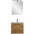 BADEZIMMER - Eichefarben/Weiß, Design, Glas/Holzwerkstoff (60cm) - Dieter Knoll BADEZIMMER - Eichefarben/Weiß, Design, Glas/Holzwerkstoff (60cm) - Dieter Knoll