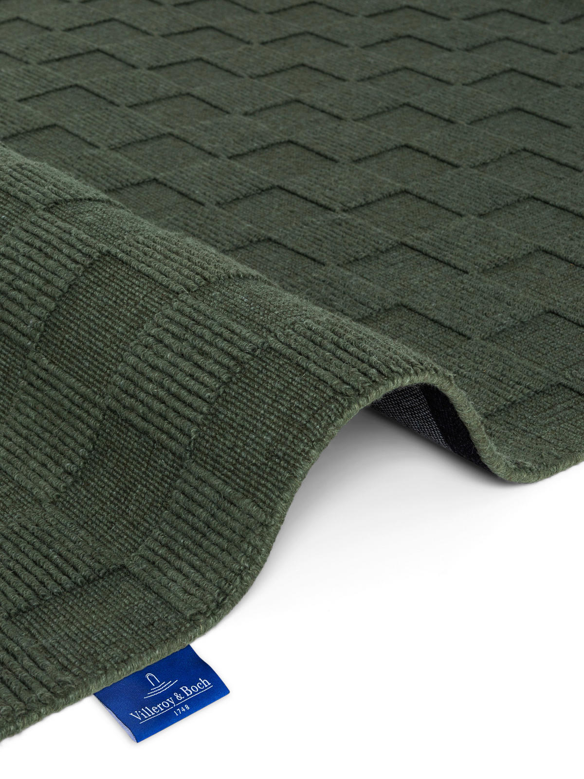 LÄUFER 80/200 cm Kollektion 1766  - Waldgrün, Basics, Textil (80/200cm) - Villeroy & Boch