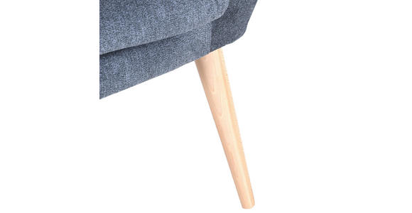 SESSEL in Webstoff Dunkelgrau - Dunkelgrau/Naturfarben, Design, Holz/Textil (73/73/66cm) - Carryhome