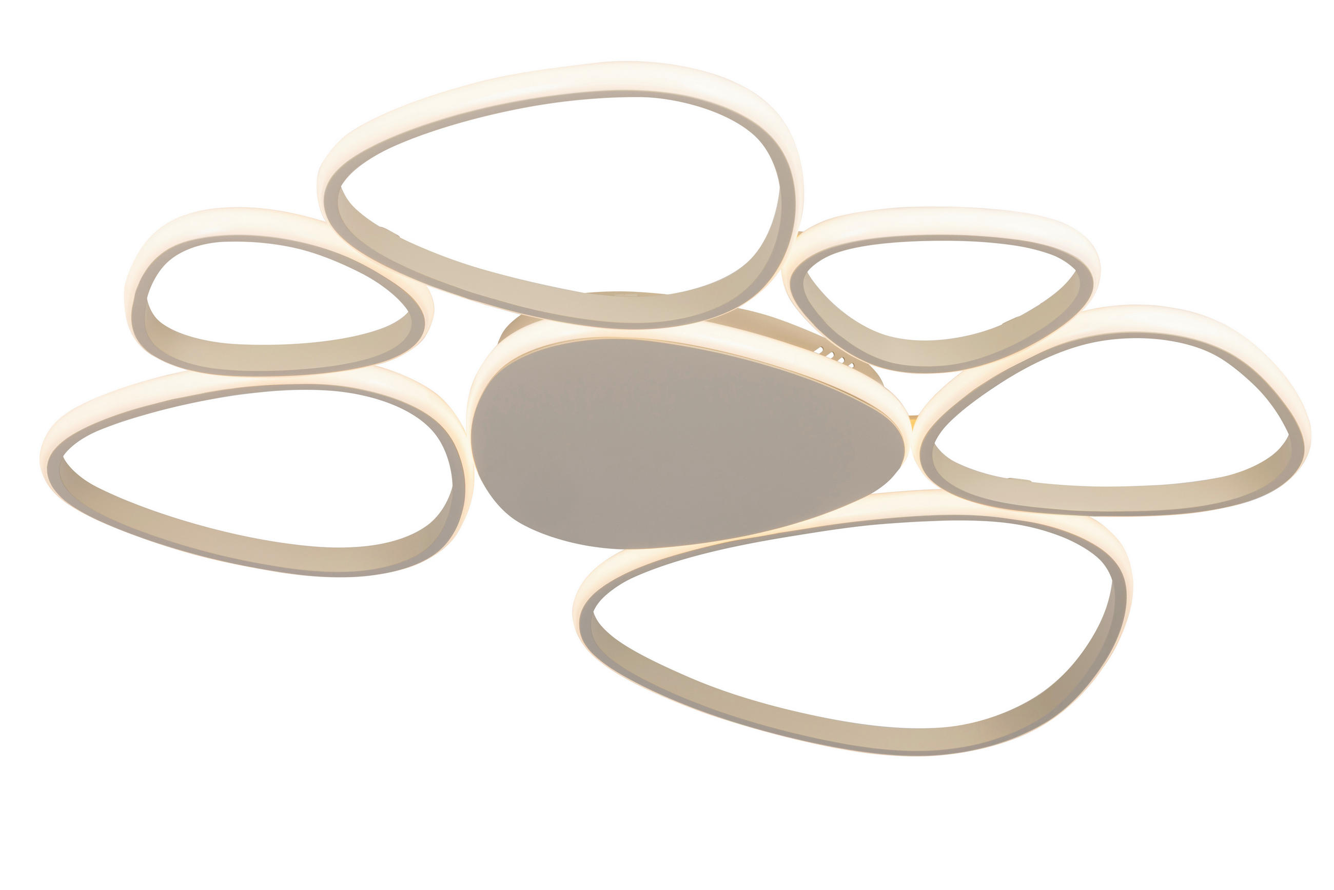 LED-TAKLAMPA Acrux 5 W 89,5/79/4 cm  - sandfärgad, Design, metall/plast (89,5/79/4cm) - Novel