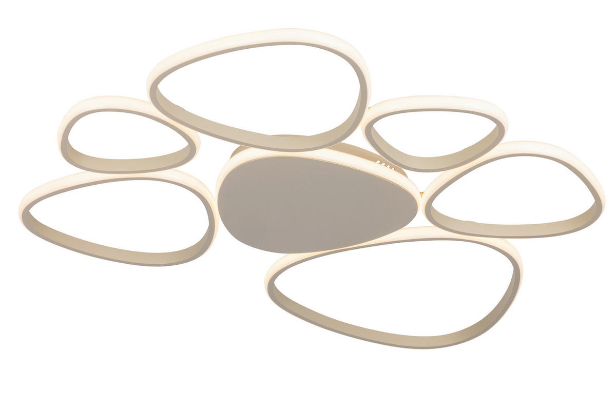 LED-TAKLAMPA Acrux 5 W 89,5/79/4 cm  - sandfärgad, Design, metall/plast (89,5/79/4cm) - Novel