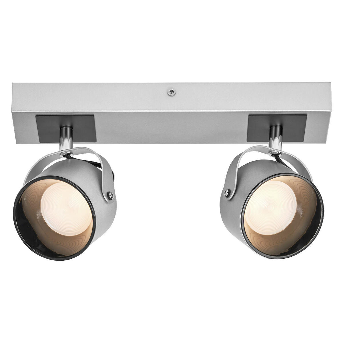 LED-STRAHLER 30/8,3/15 cm   - Silberfarben, Design, Kunststoff/Metall (30/8,3/15cm) - Osram