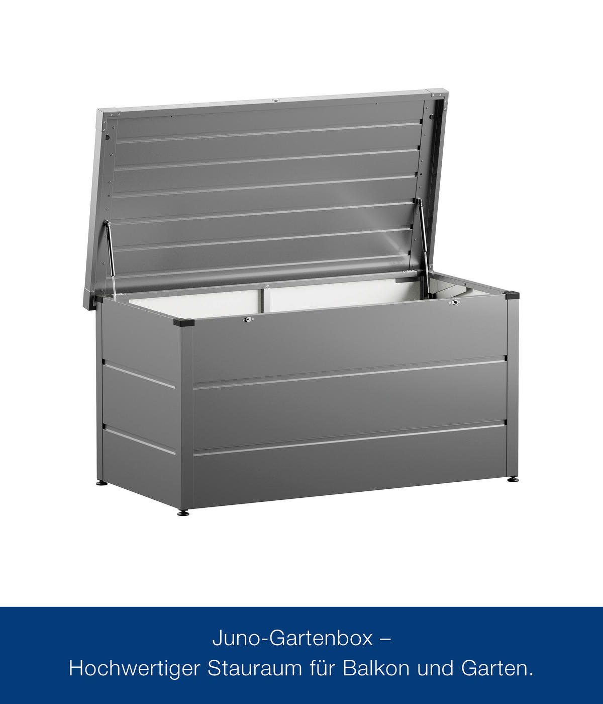 KISSENBOX 136/72,5/67,5 cm  - Alufarben, Basics, Metall (136/72,5/67,5cm)