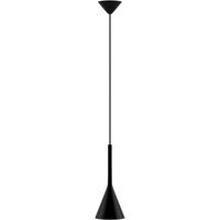 HÄNGELEUCHTE 12/150 cm  - Schwarz, Design, Holz (12/150cm)
