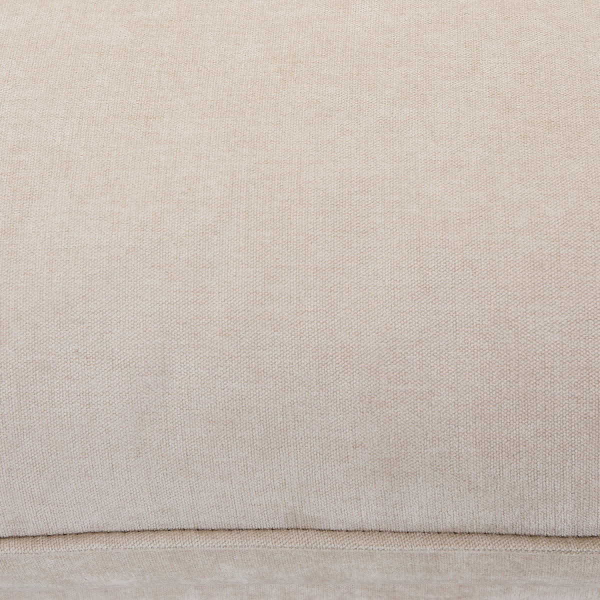 ECKSOFA Beige Chenille  - Beige/Buchefarben, KONVENTIONELL, Holz/Textil (162/276cm) - Carryhome