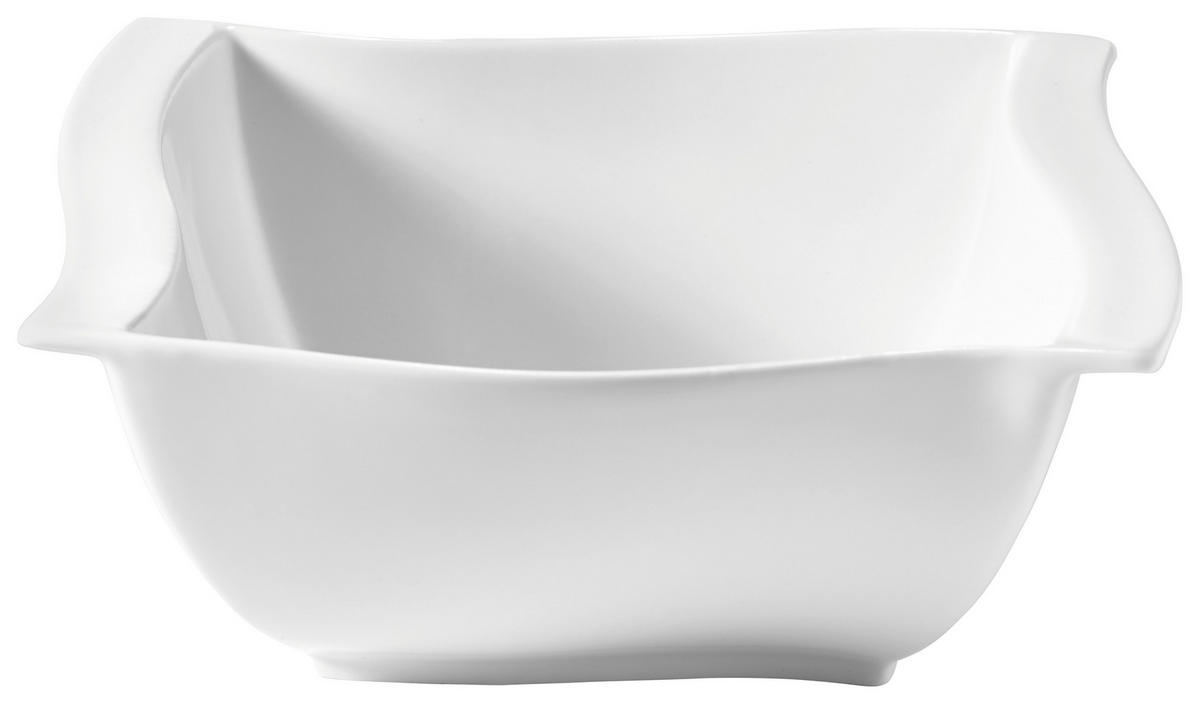 ZDJELA ZA SALATU   23/23/9 cm        Swing  - bijela, Basics, keramika (23/23/9cm) - Novel
