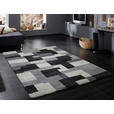 WEBTEPPICH 80/150 cm Astor Grid Grau, Schwarz  - Schwarz/Grau, Design, Textil (80/150cm) - Novel