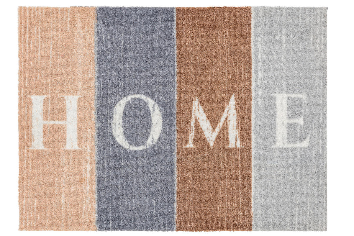 FUßMATTE  50/70 cm  Braun, Grau, Beige  - Beige/Braun, Basics, Textil (50/70cm) - Esposa