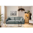 2-SITZER-SOFA in Chenille Grau  - Schwarz/Grau, KONVENTIONELL, Kunststoff/Textil (233/90/110cm) - Carryhome