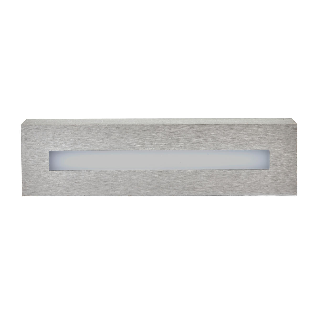 LED-WANDLEUCHTE Aera 25/10/6,5 cm  - Nickelfarben, Design, Metall (25/10/6,5cm) - Grossmann