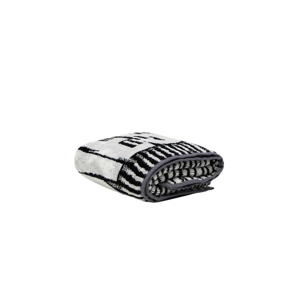 GÄSTETUCH SMILE Grau 40/60 cm  - Grau, Basics, Textil (40/60cm) - Diesel