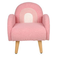 DĚTSKÉ KŘESLO růžová, bílá, pink,  - bílá/růžová, Trend, textil (45/52/47cm) - Jimmylee