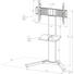 TV-RACK Schwarz, Silberfarben - Silberfarben/Schwarz, KONVENTIONELL, Glas/Metall (90/125/72cm) TV-RACK Schwarz, Silberfarben - Silberfarben/Schwarz, KONVENTIONELL, Glas/Metall (90/125/72cm)
