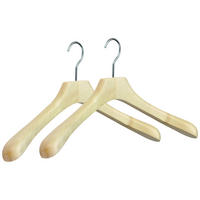 KLEIDERBÜGELSET 2-TEILIG 45 cm Holz  - Ahornfarben, KONVENTIONELL, Holz (45cm)