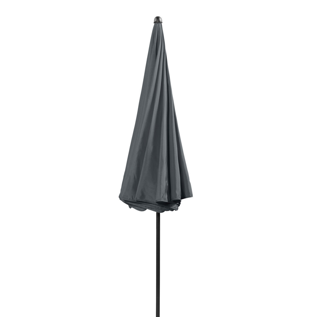 SONNENSCHIRM 200 cm Anthrazit  - Anthrazit, Basics, Textil/Metall (200cm) - Doppler