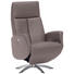 RELAXSESSEL in Textil, Leder Hellgrau - Chromfarben/Hellgrau, Design, Leder/Textil (71/105/75cm) - Welnova RELAXSESSEL in Textil, Leder Hellgrau - Chromfarben/Hellgrau, Design, Leder/Textil (71/105/75cm) - Welnova