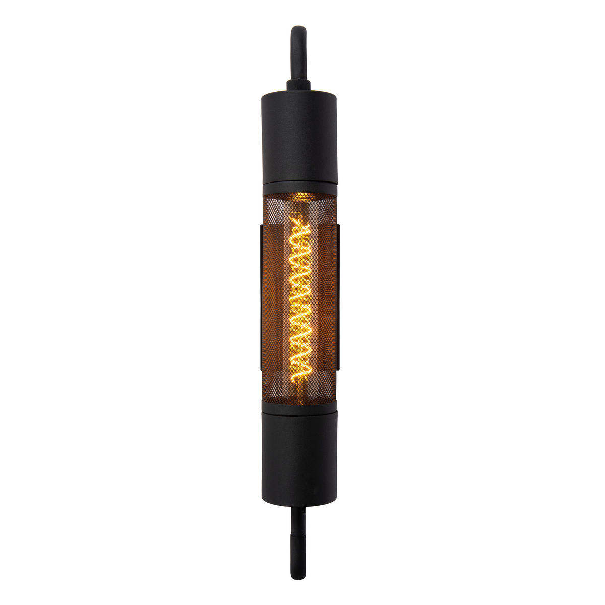 WANDLEUCHTE Calixt 14/8/51 cm   - Schwarz, LIFESTYLE, Metall (14/8/51cm) - Lucide
