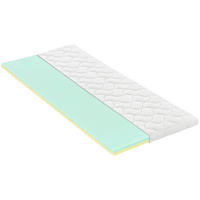 VRCHNÍ MATRACE, 90/200 cm - bílá, Basics, textil (90/200cm) - Novel