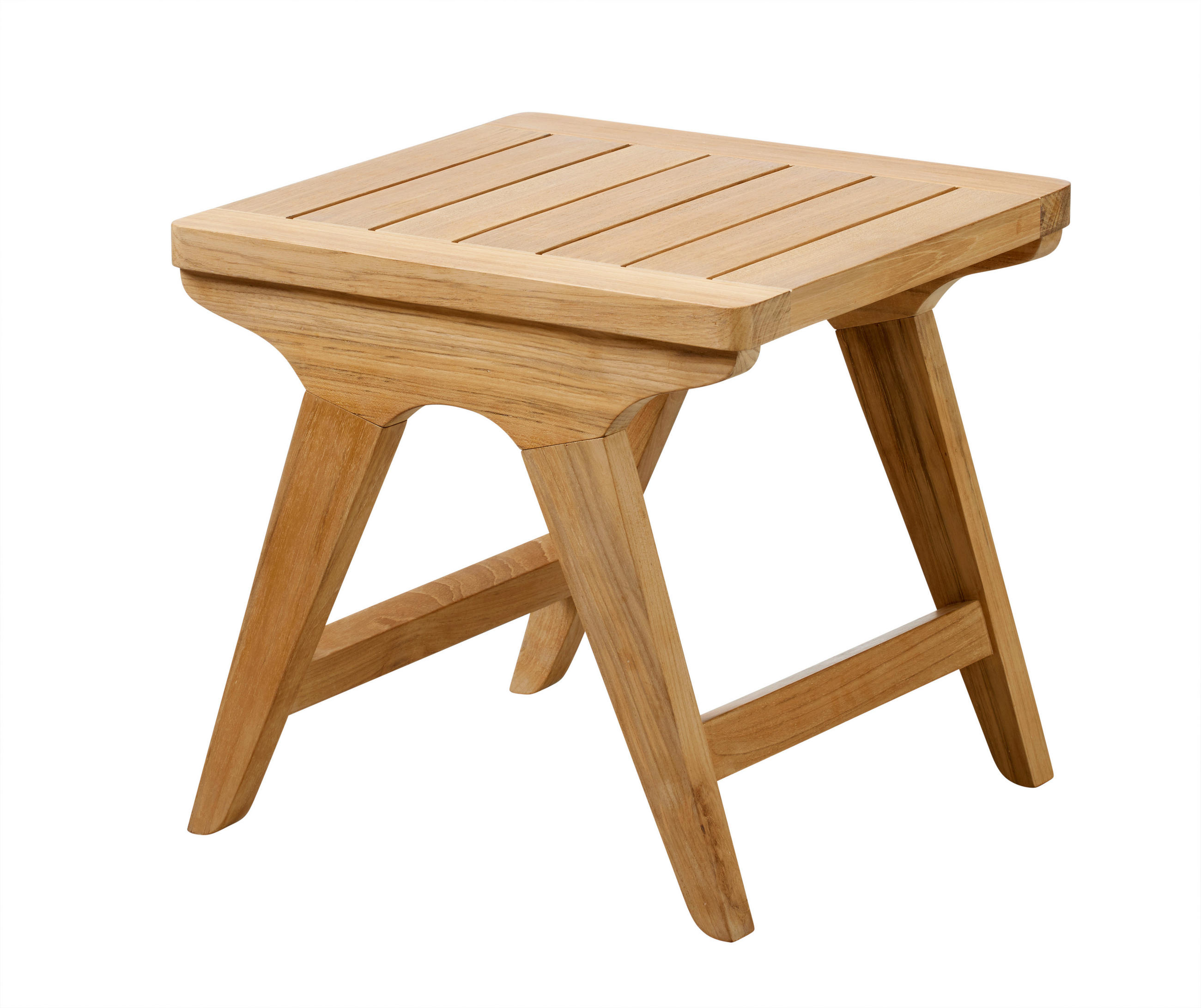 LOUNGETISCH 45/45/42 cm Holz  - Naturfarben/Teakfarben, Natur, Holz (45/45/42cm) - Gardenson