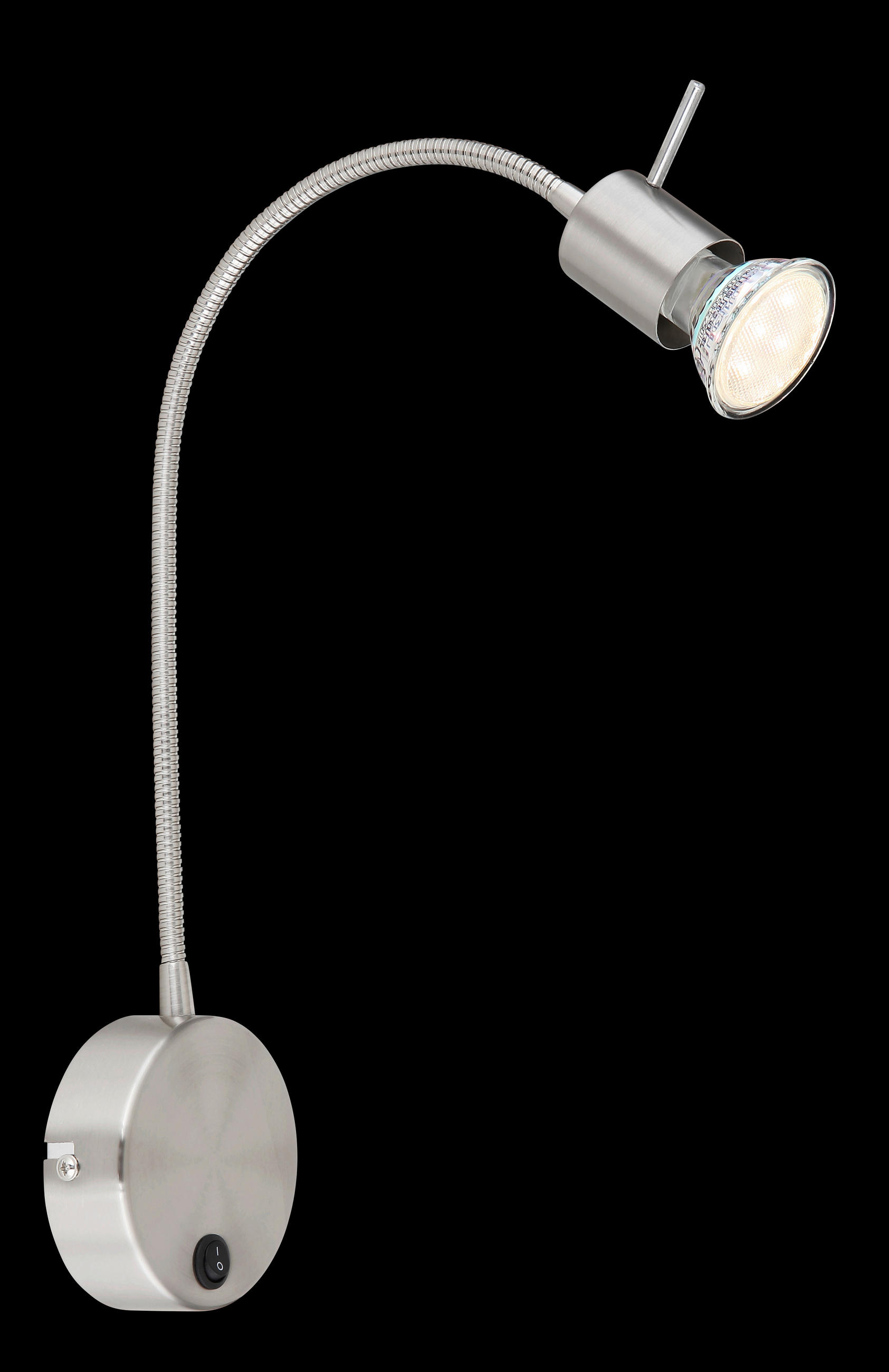 SVJETILJKA ZIDNA Milly - boje nikla, Basics, metal (9/40/53cm)