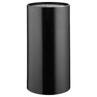 BLOK NA NOŽE   - černá, Basics, plast (11,5cm) - Justinus