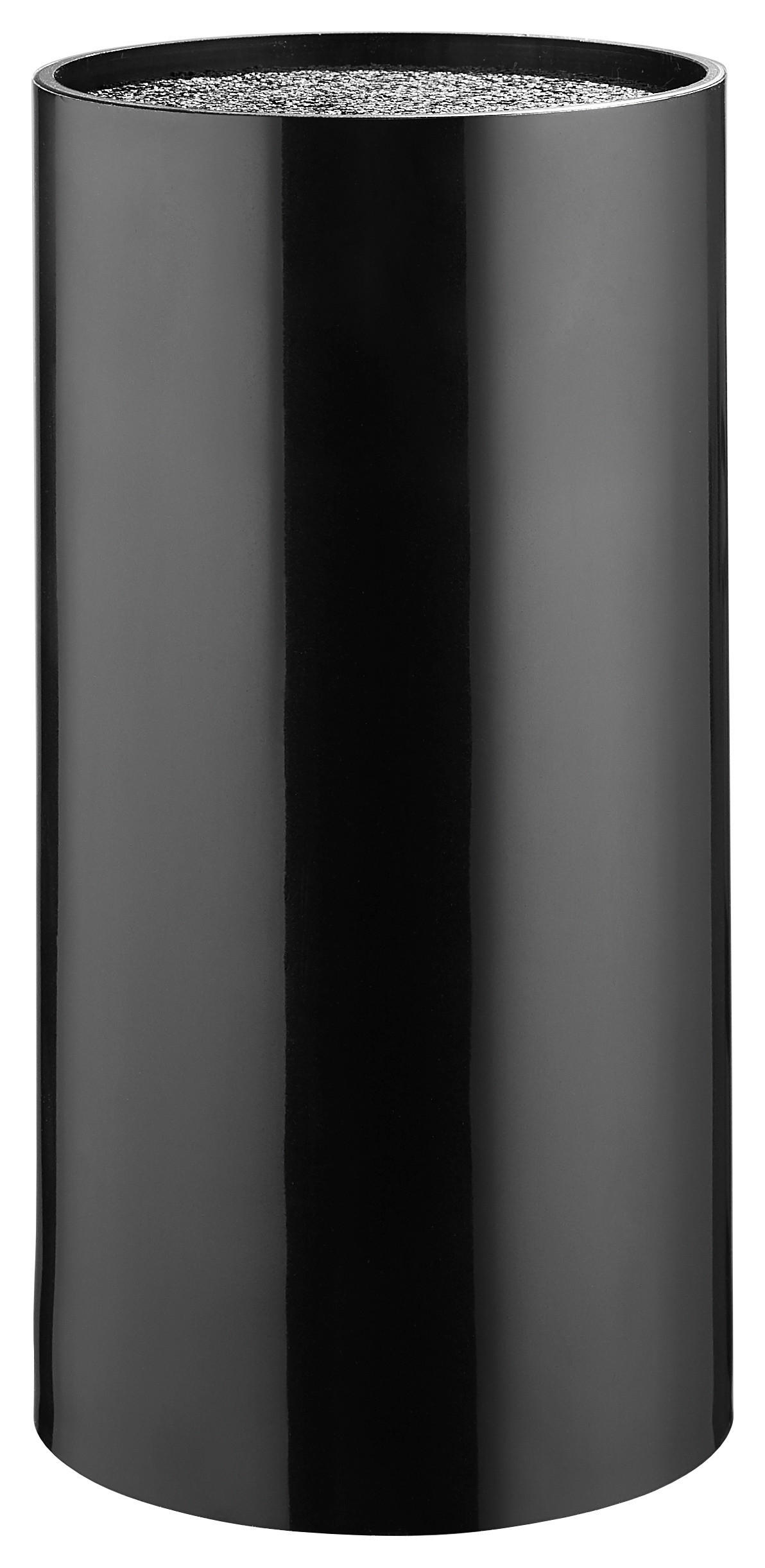 Justinus Messerblock PearlDesign Schwarz 11.5 cm