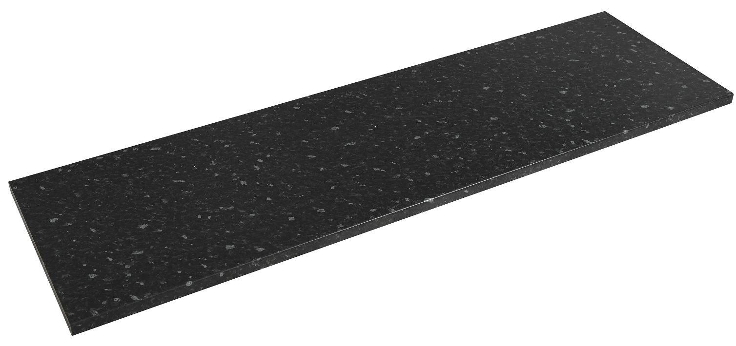 MUNKALAP 200/3,8/60 cm  - fekete, Basics, faalapú anyag (200/3,8/60cm) - Carryhome