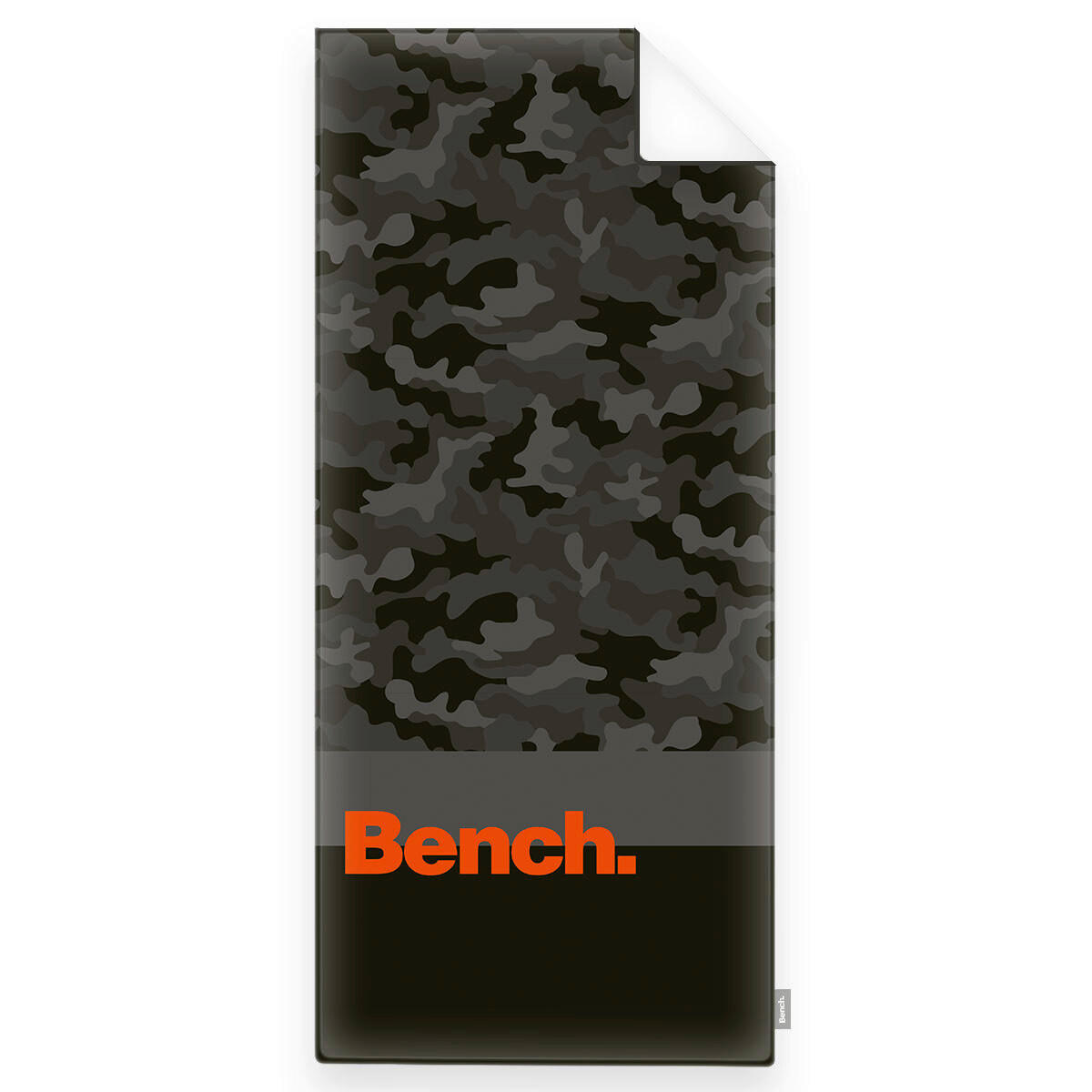 STRANDTUCH Schwarz, Orange, Multicolor, Grau 80/180 cm  - Multicolor/Schwarz, KONVENTIONELL, Textil (80/180cm) - Bench
