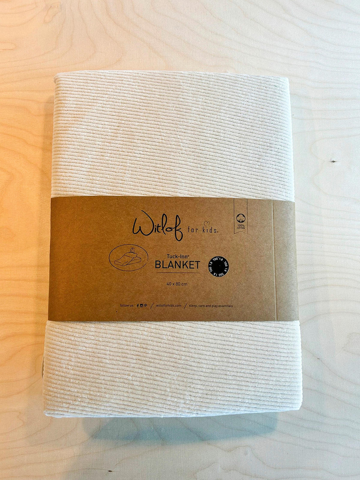 BABYDECKE 40/80 cm  - Basics (40/80cm) - Witlof for Kids