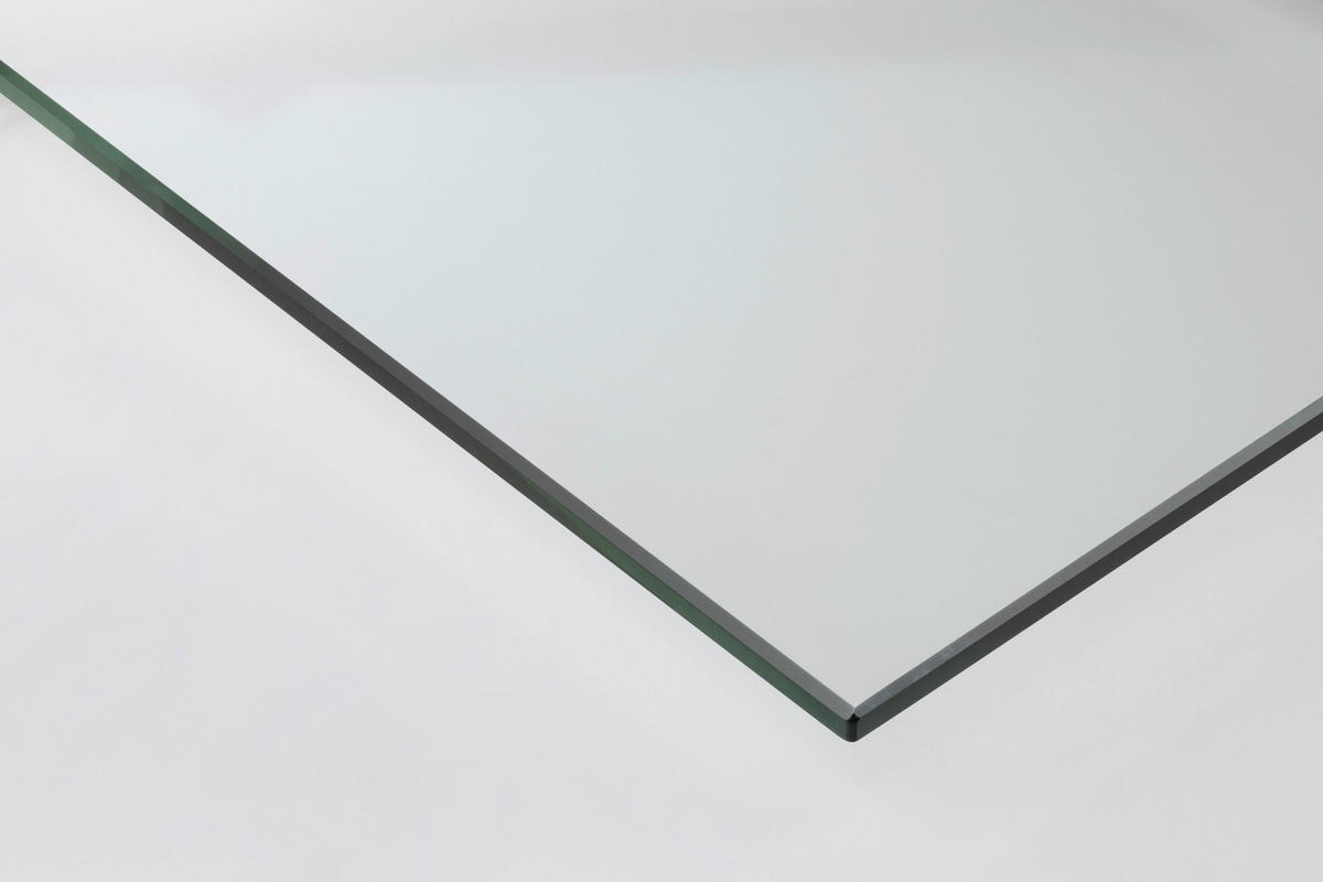 COUCHTISCH Metall, Glas, Holzwerkstoff 90/50/50 cm  - Klar/Grau, Design, Glas/Holzwerkstoff (90/50/50cm) - MID.YOU