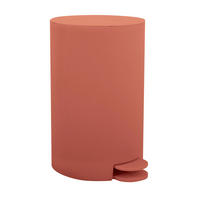 TRETEIMER 3 l  Kunststoff  - Terracotta/Schwarz, Basics, Kunststoff (15,5/27/14,5cm) - MSV