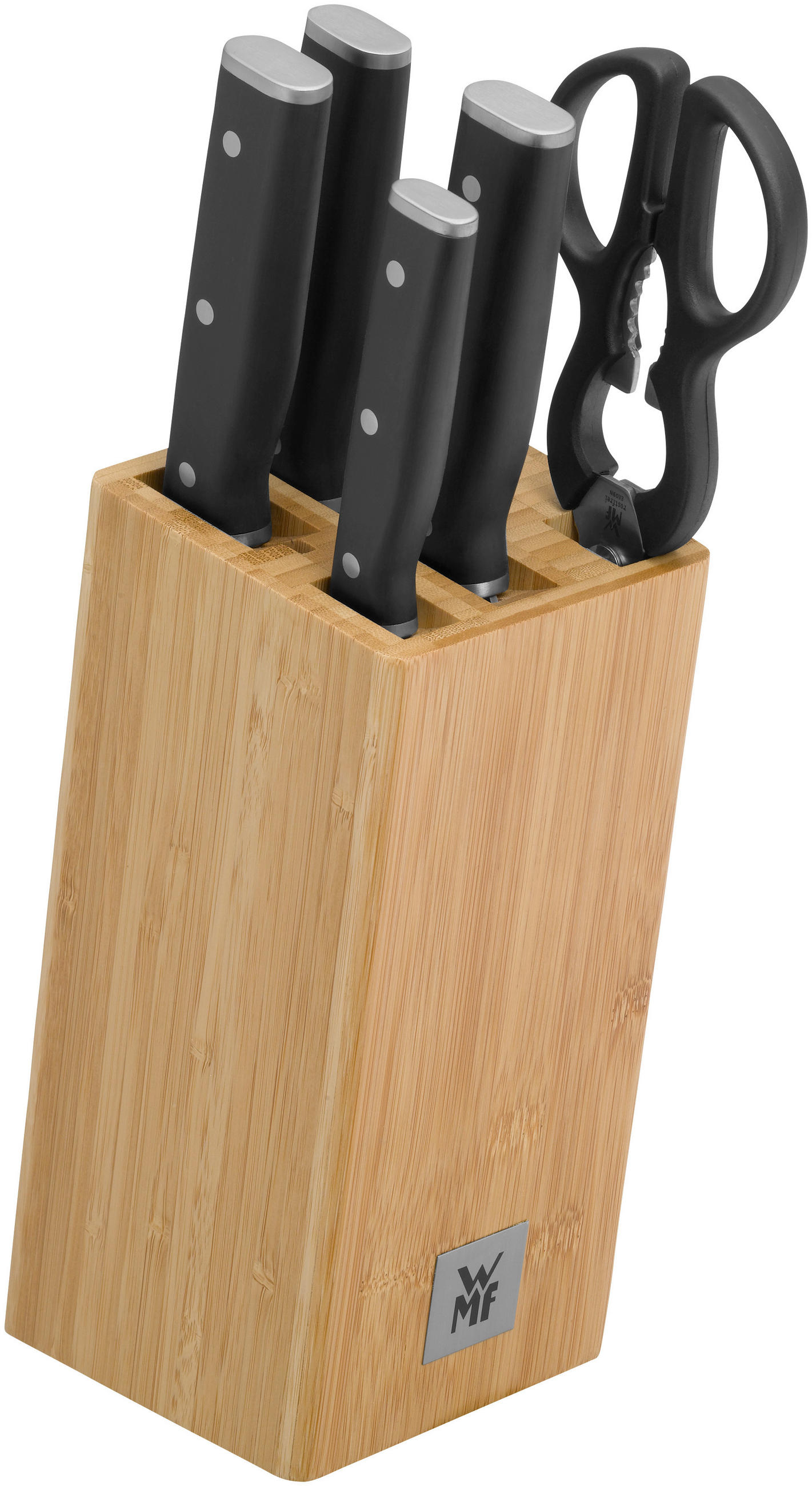 MESSERBLOCK Sequence 6-teilig  - Basics, Holz/Metall - WMF