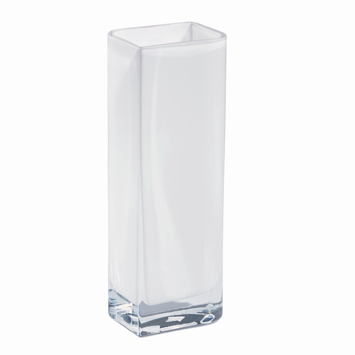 VÁZA 30 cm  - fehér, Basics, Üveg (11,00/30,00/9,00cm) - Leonardo