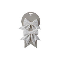 VISEĆA DEKORACIJA - bela, Osnovno, plastika (13/12cm) - X-Mas