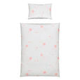 BABYBETTWÄSCHE 100/135 cm  - Rosa/Weiß, Basics, Textil (100/135cm) - My Baby Lou
