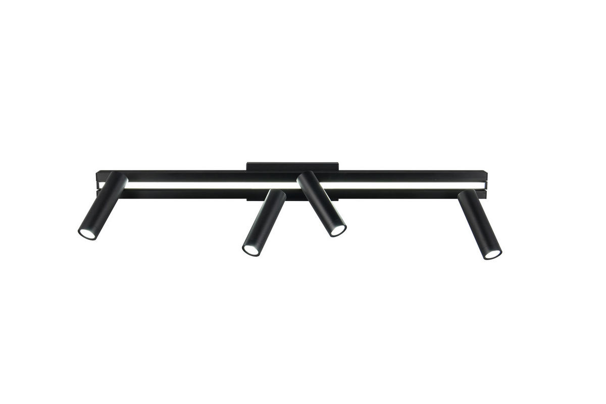 LED-STRAHLER - Schwarz, Basics, Metall (133/23/8,5cm) - Trio Leuchten