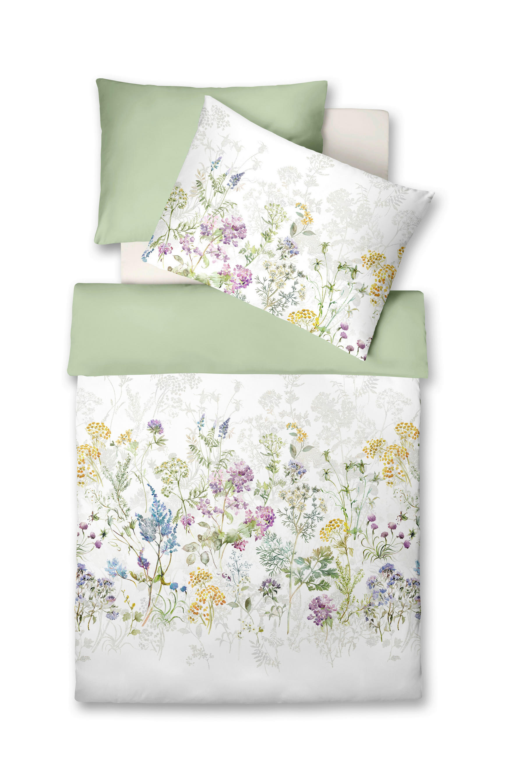 Fleuresse POSTEĽNÁ BIELIZEŇ, makosatén, biela, medová, svetlomodrá, svetlozelená, orgovánová, 140/200 cm